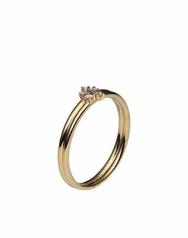 P D Paola Nova Gold Ring Woman Ring Gold 925/1000 Silver, 750/1000 gold plated, Cubic zirconia Cover