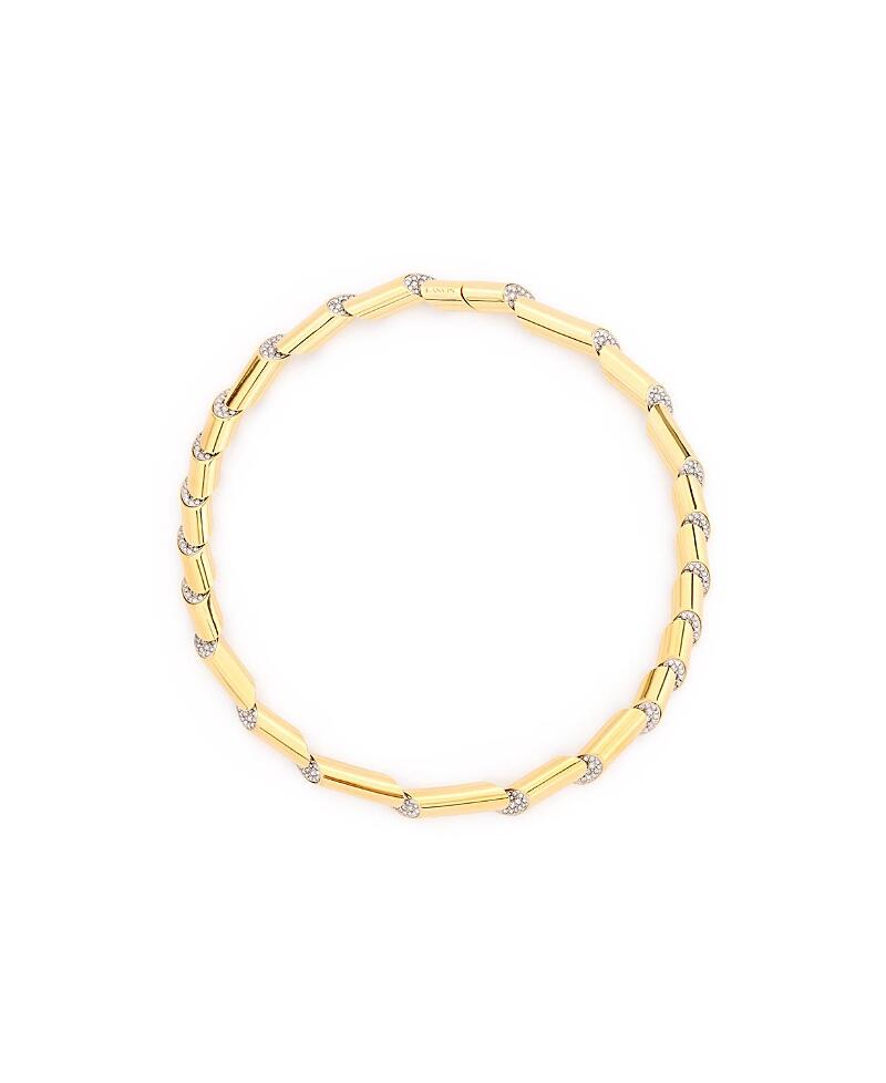 Lanvin Sequence Rhinestone Choker Necklace Cover