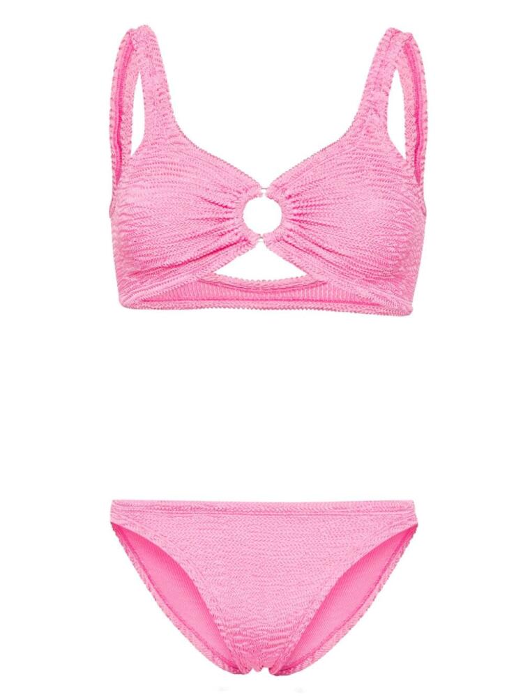 PARAMIDONNA Irina seersucker bikini - Pink Cover