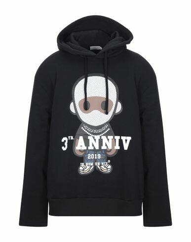 Ih Nom Uh Nit Man Sweatshirt Black Cotton, Elastane Cover