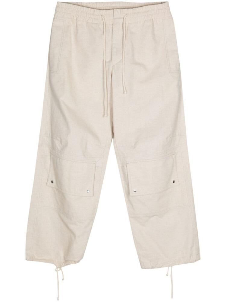 OAMC elasticated-waistband trousers - Neutrals Cover