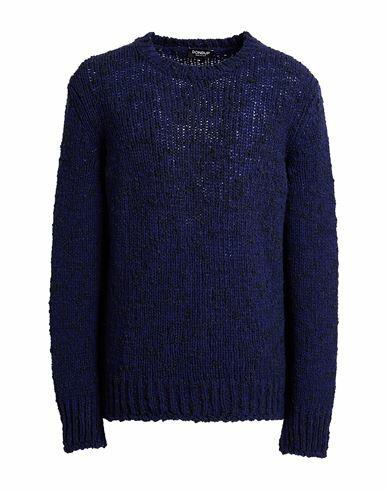 Dondup Man Sweater Blue Wool, Polyamide Cover