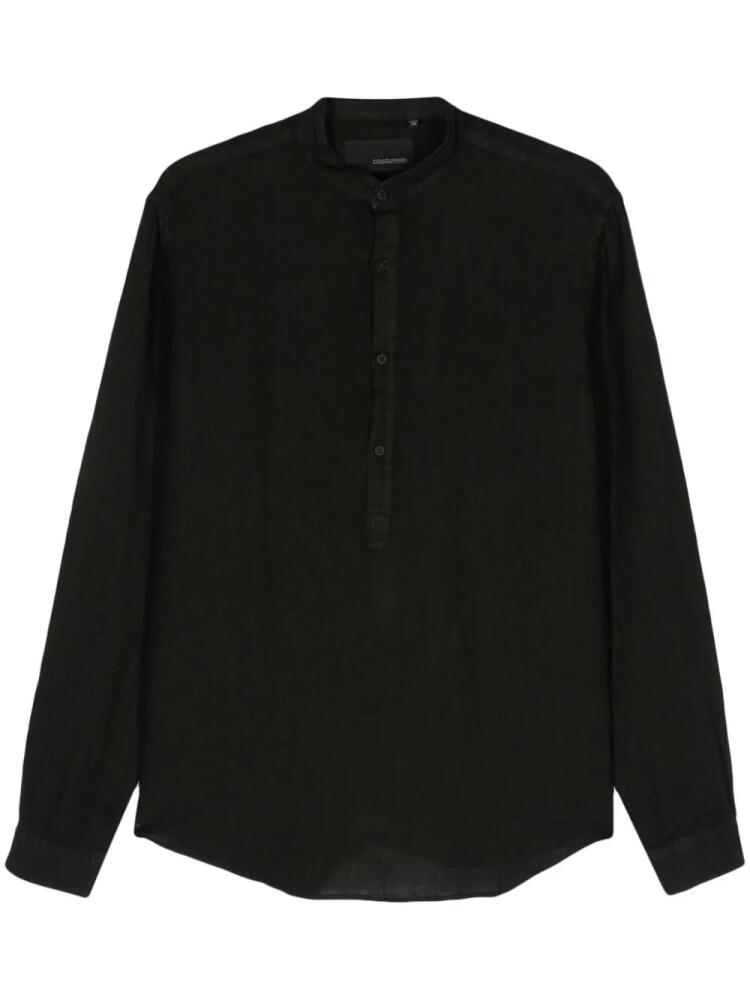 Costumein Martin linen shirt - Black Cover