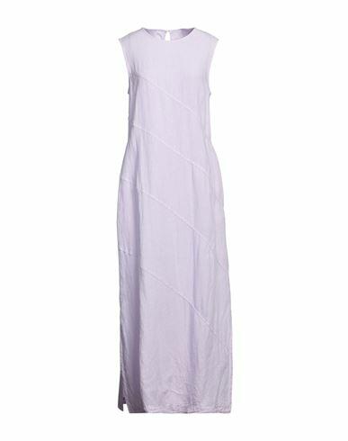 Peserico Woman Maxi dress Lilac Linen Cover