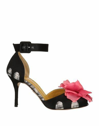 Charlotte Olympia Woman Pumps Black Textile fibers Cover