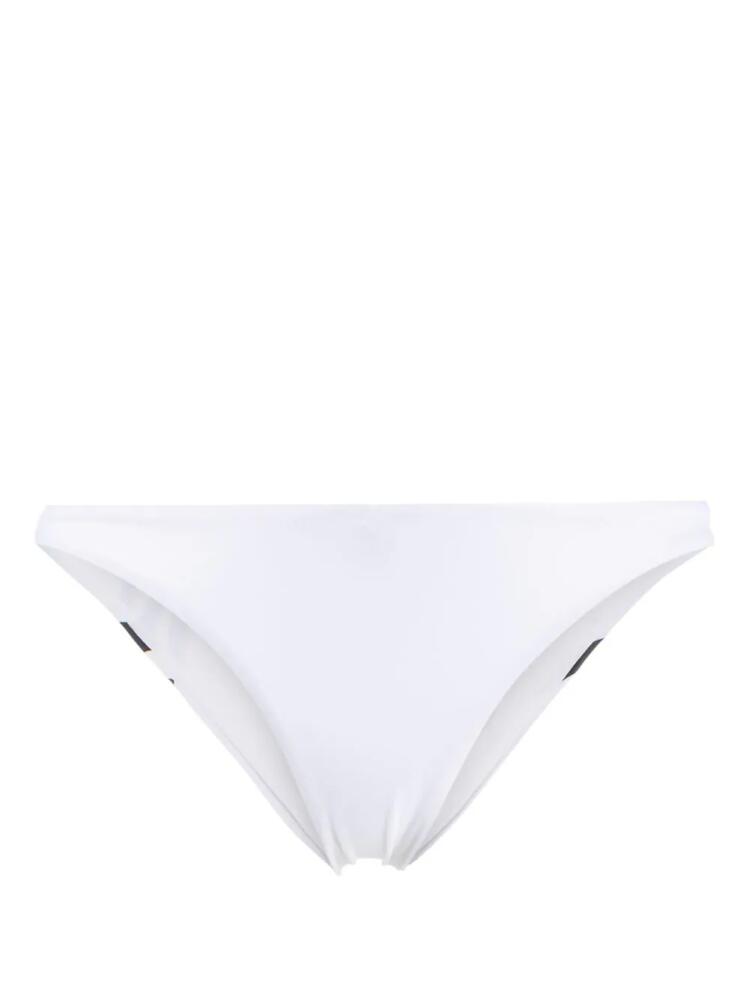 DSQUARED2 Icon logo-print bikini bottoms - White Cover