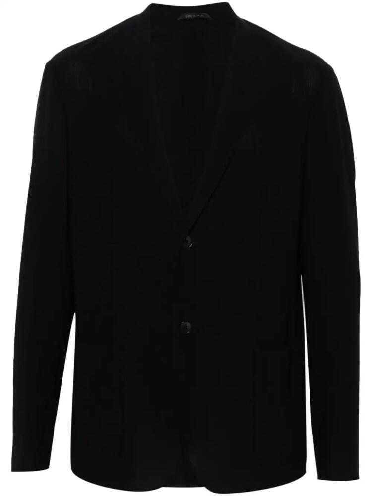 Giorgio Armani single-breasted blazer - Blue Cover