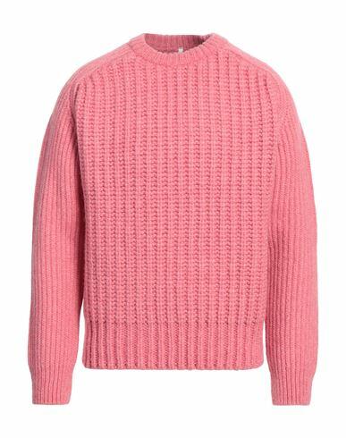 Sunflower Man Sweater Salmon pink Wool, Polyamide Cover