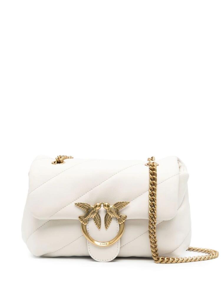 PINKO quilted shoulder bag - White Cover