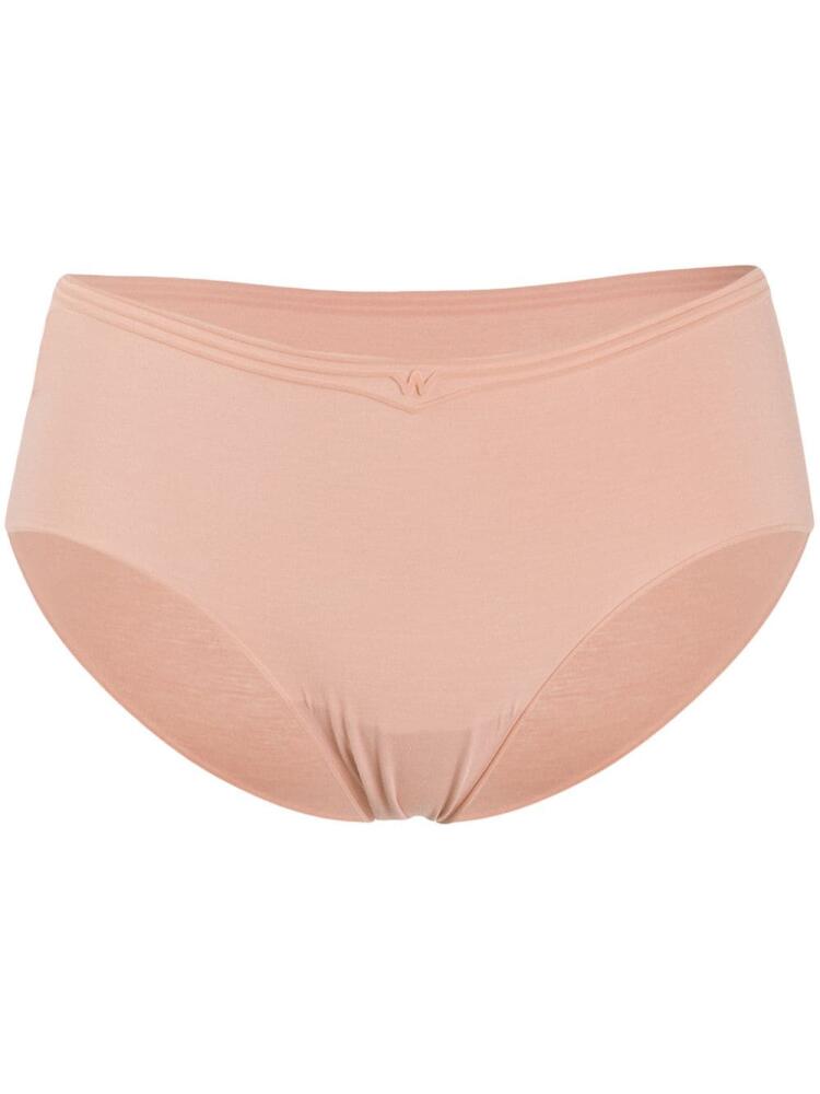 Wolford 3W mid-rise briefs - Pink Cover