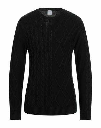 Primo Emporio Man Sweater Black Wool, Acrylic Cover