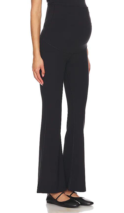 Splits59 Raquel Airweight Maternity Flare Pant in Black Cover