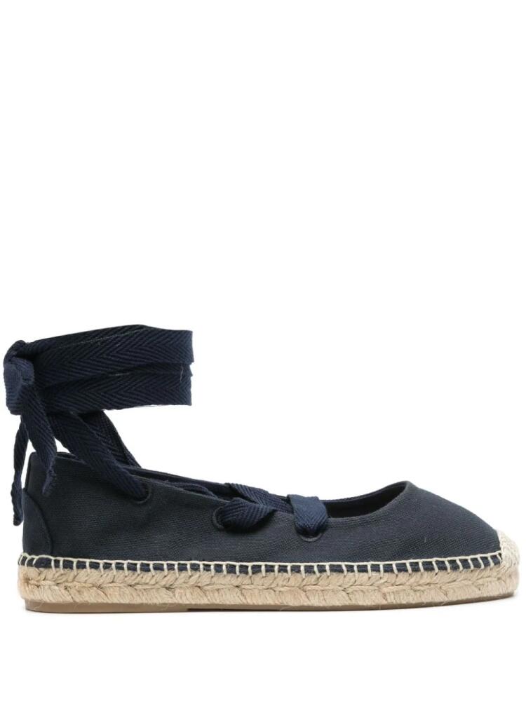 Polo Ralph Lauren lace-up flat espadrilles - Blue Cover