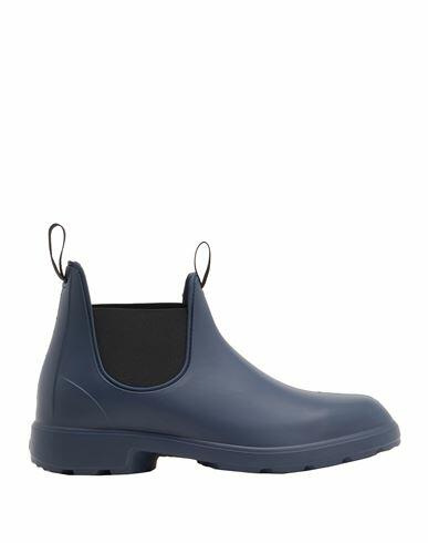 8 By Yoox Rubber Ankle Boots Man Ankle boots Midnight blue Rubber Cover