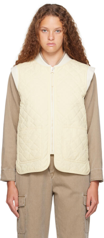 A.P.C. Beige Emilie Vest Cover