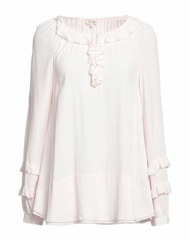 Her Shirt Her Dress Woman Top Light pink Viscose, Silk Cover