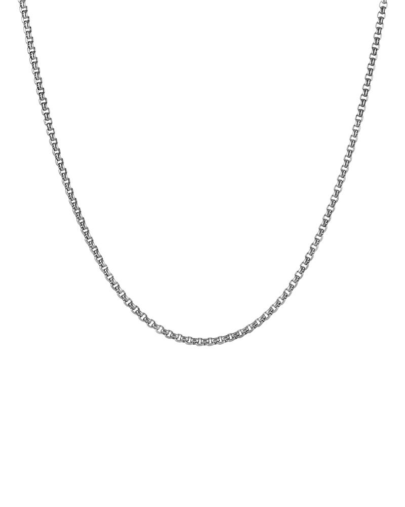 David Yurman Men's Small Box Chain Necklace 2.7mm, 20 Cover