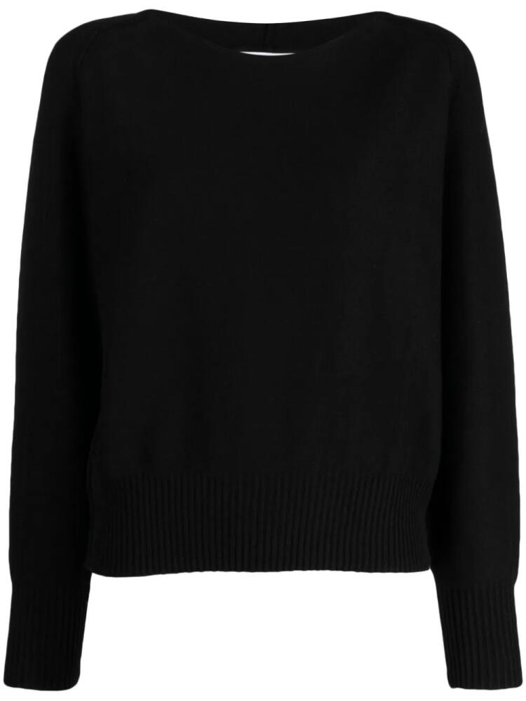 DKNY round-neck long-sleeve jumper - Black Cover