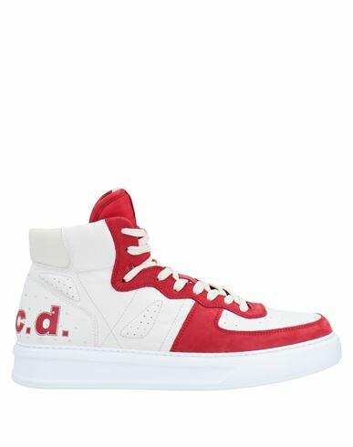 Barracuda Man Sneakers White Soft Leather Cover