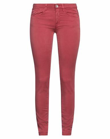 Haikure Woman Pants Garnet Tencel, Cotton, Elastane Cover