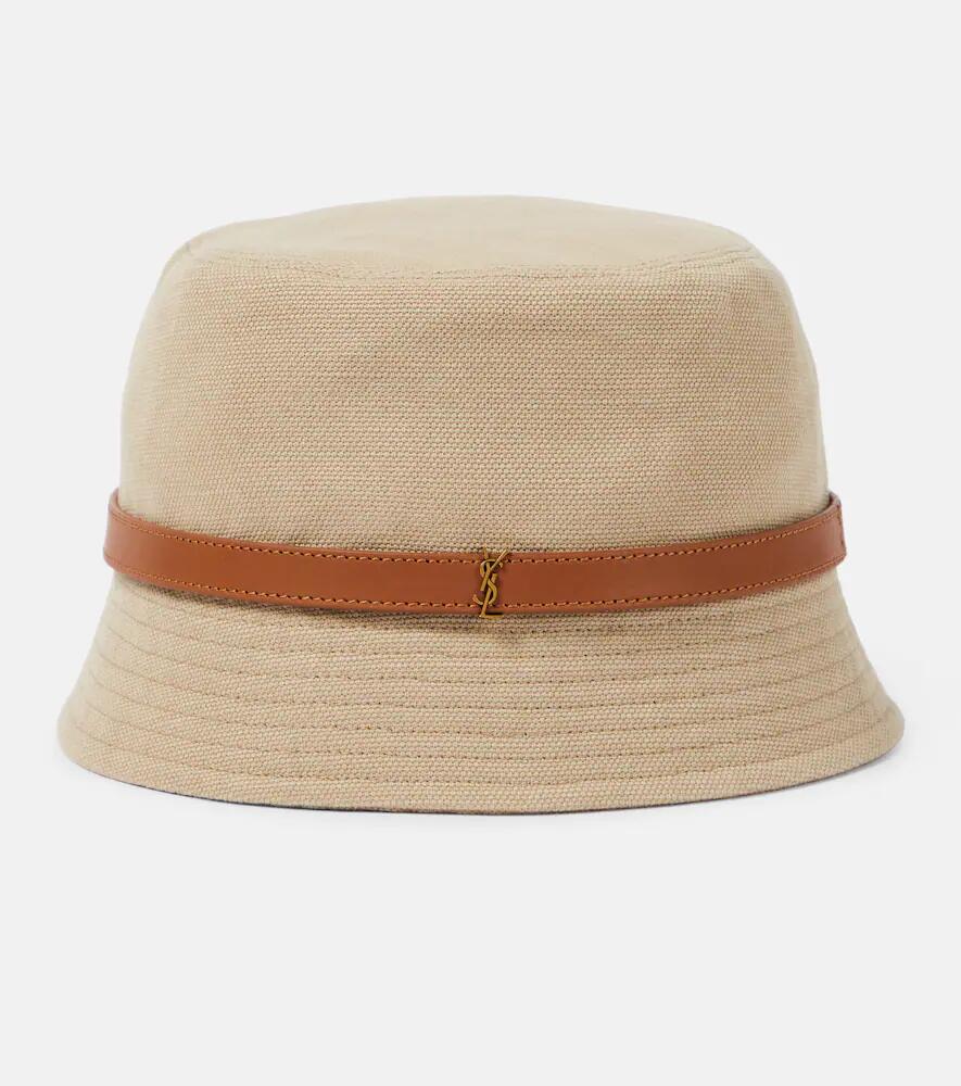 Saint Laurent Cassandre canvas bucket hat Cover