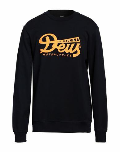 Deus Ex Machina Man Sweatshirt Navy blue Organic cotton Cover