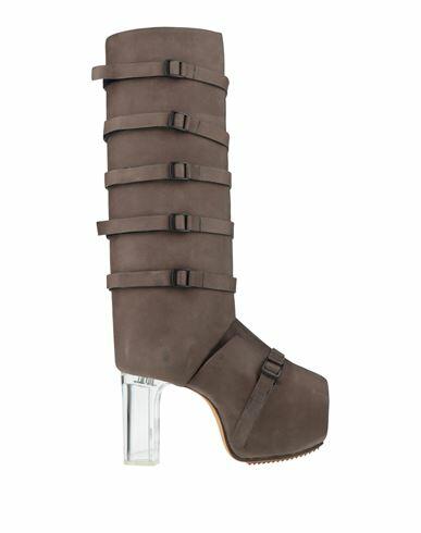 Rick Owens Woman Boot Lead Leather Cover