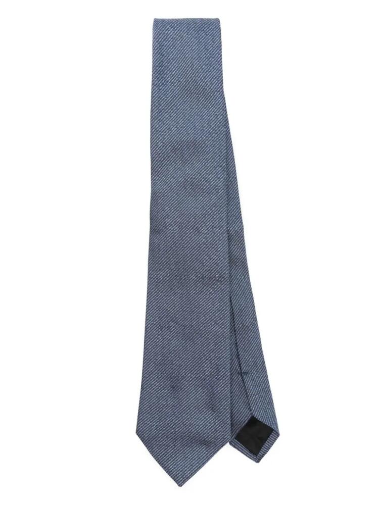 Lanvin striped tie - Blue Cover