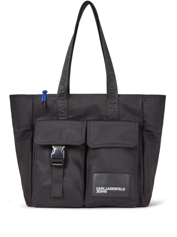 Karl Lagerfeld Jeans Street tote bag - Black Cover