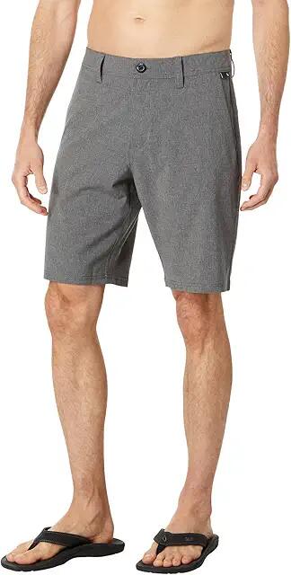 Volcom Frickin Cross Shred Static 20 Hybrid Shorts (Charcoal Heather 1) Men's Shorts Cover