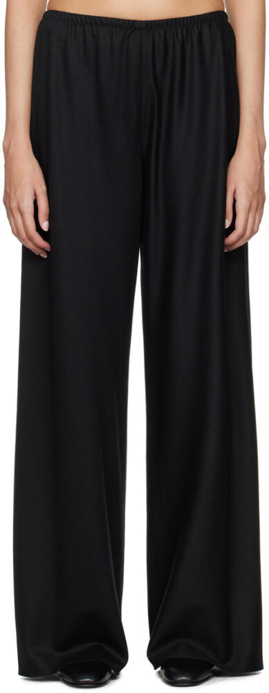 The Row Black Gala Trousers Cover