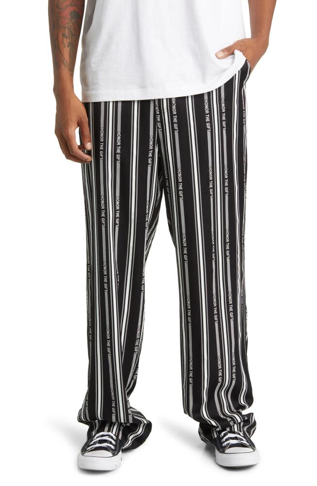 HONOR THE GIFT Honor Stripe Pants in Black Cover