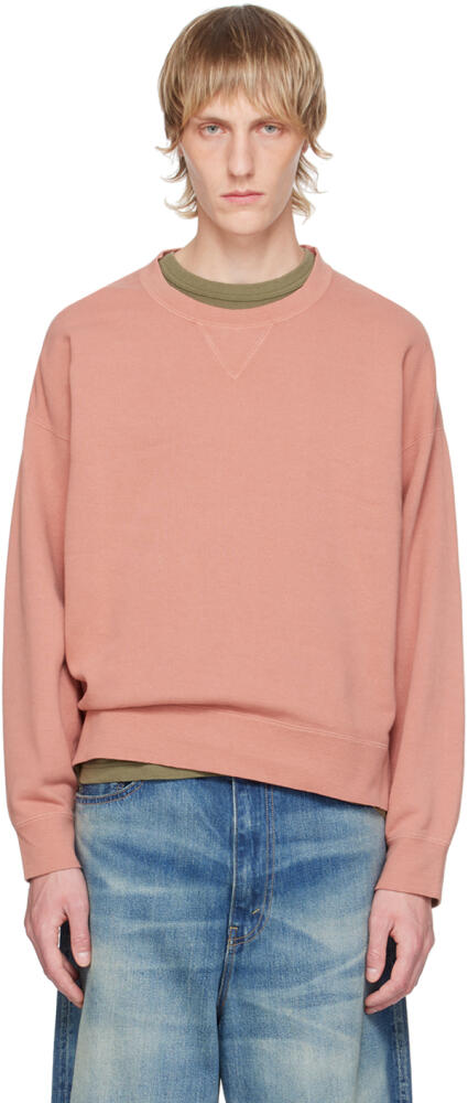 visvim Pink Jumbo Sweatshirt Cover