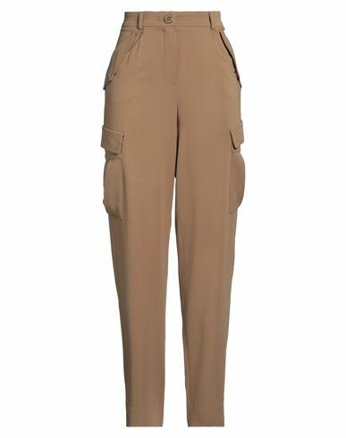 Emporio Armani Woman Pants Camel Viscose, Elastane Cover