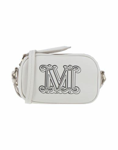 Max Mara Woman Cross-body bag White Bovine leather Cover