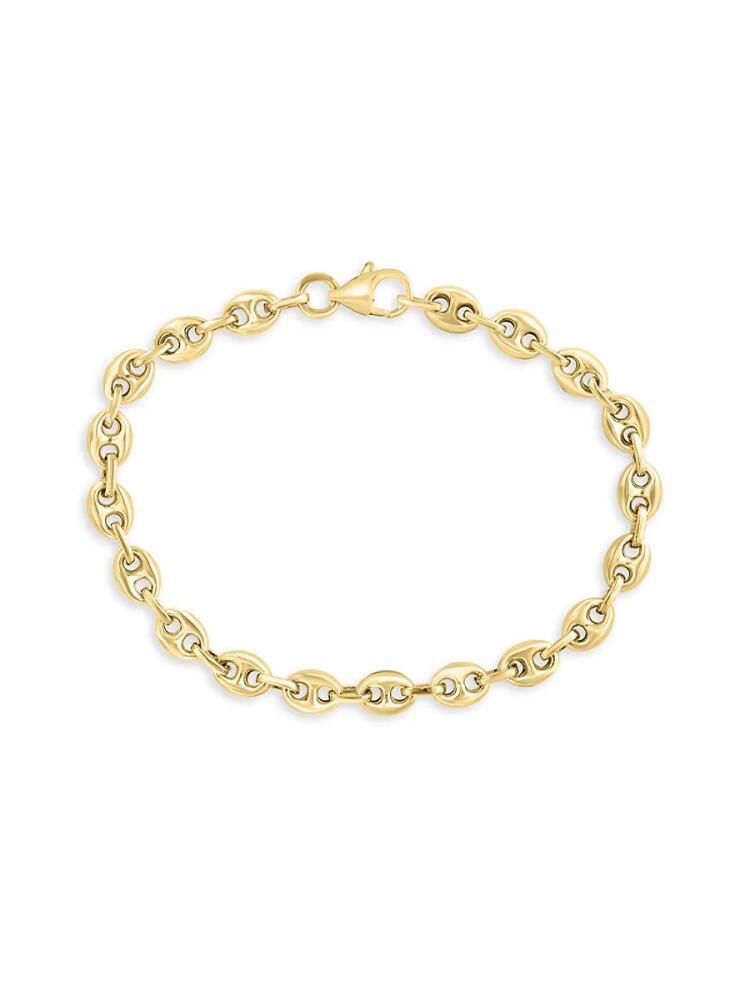 Effy Men's 14K Goldplated Sterling Silver Link Bracelet Cover