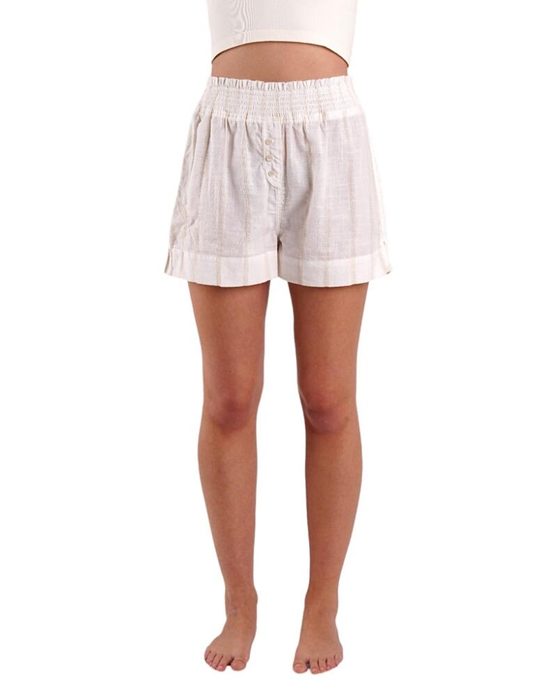 Peachaus Women's Lomandra Ethical-Cotton Pajama Shorts Cover