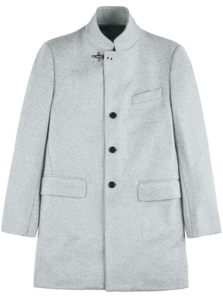 Fay single-breasted coat - Grey Cover