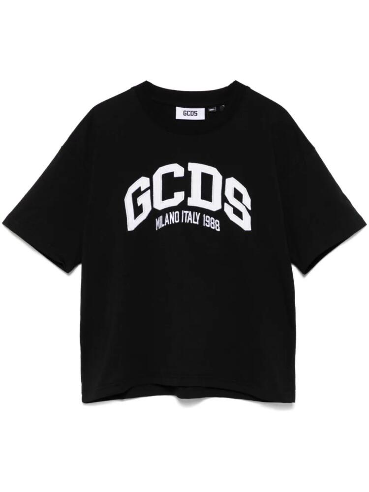 GCDS Lounge-logo T-shirt - Black Cover