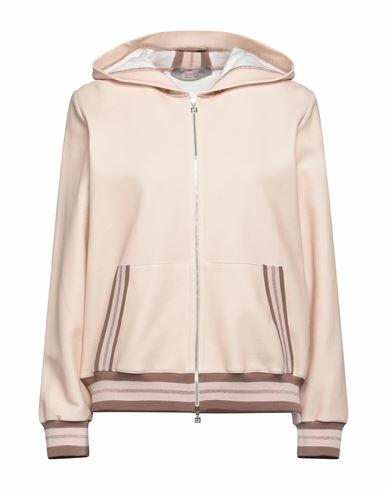 D. exterior Woman Sweatshirt Blush Viscose, Polyester, Polyamide, Metallic Polyester, Elastane Cover