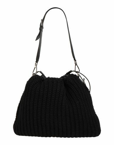 Dolce & gabbana Woman Shoulder bag Black Cashmere, Lambskin, Calfskin Cover