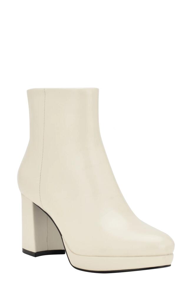 Calvin Klein Uda Bootie in Ivory Cover