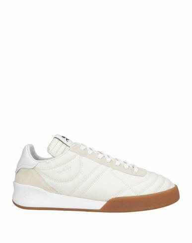 Courreges Man Sneakers Off white Leather Cover