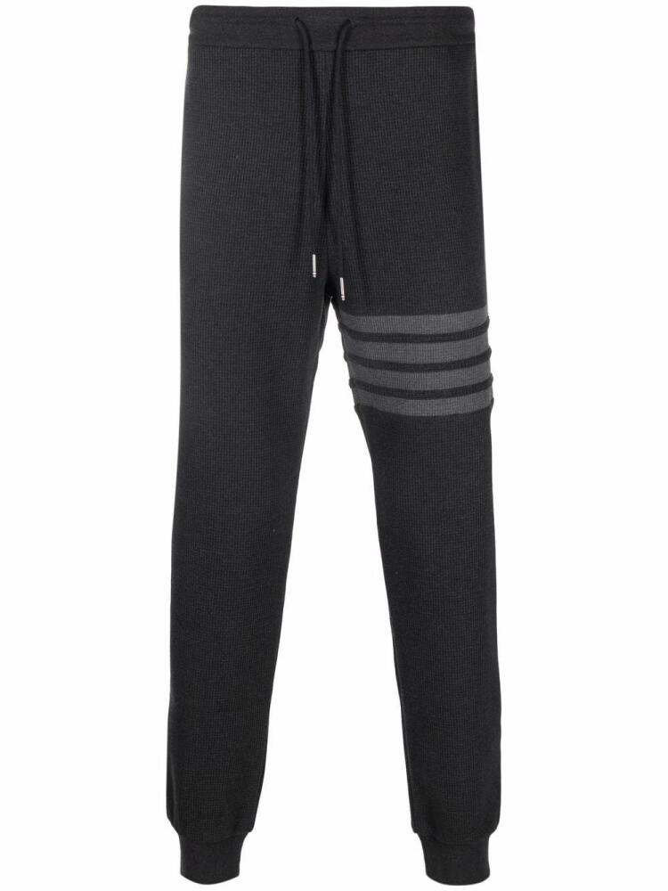 Thom Browne 4-Bar tapered track pants - Grey Cover