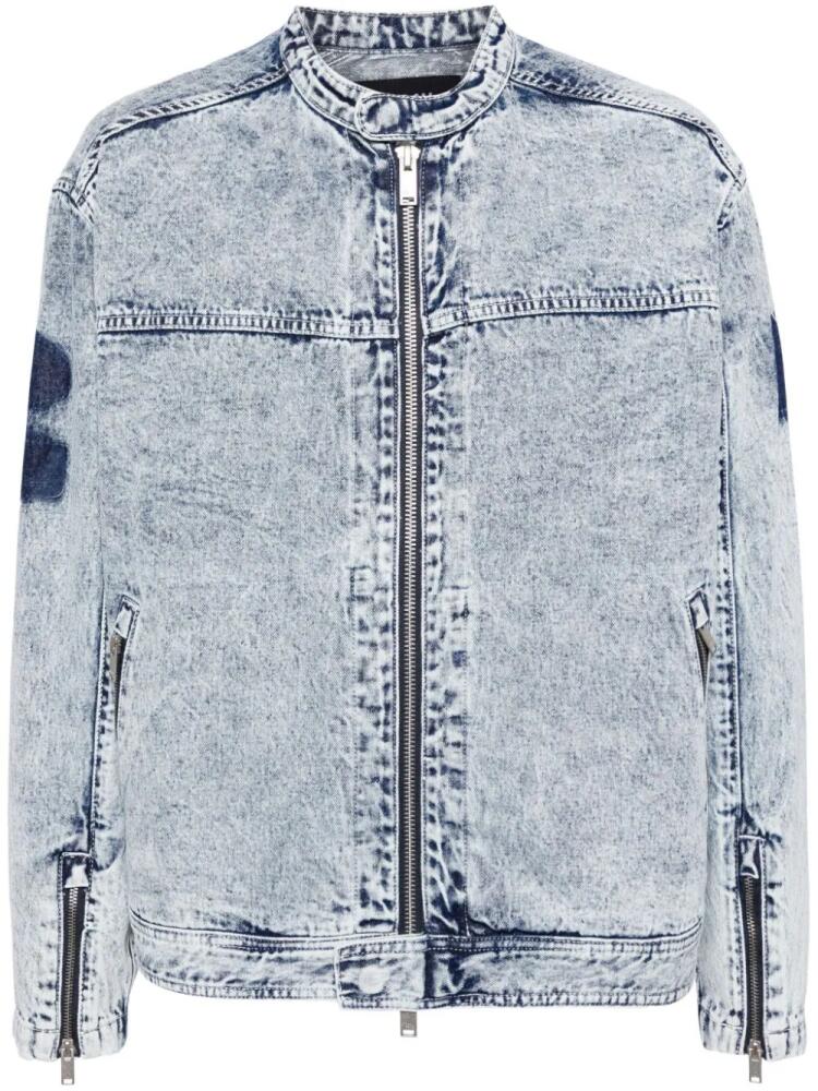 FIVE CM zip-up denim jacket - Blue Cover