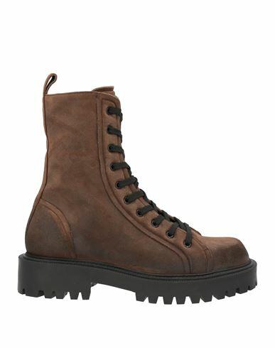 Vic Matiē Man Ankle boots Brown Leather Cover