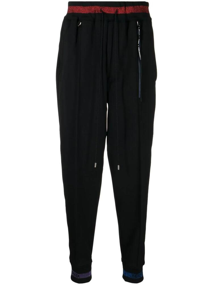 Mastermind World stripe-detail track pants - Black Cover