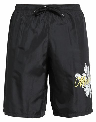 Moschino Man Swim trunks Black Polyester Cover