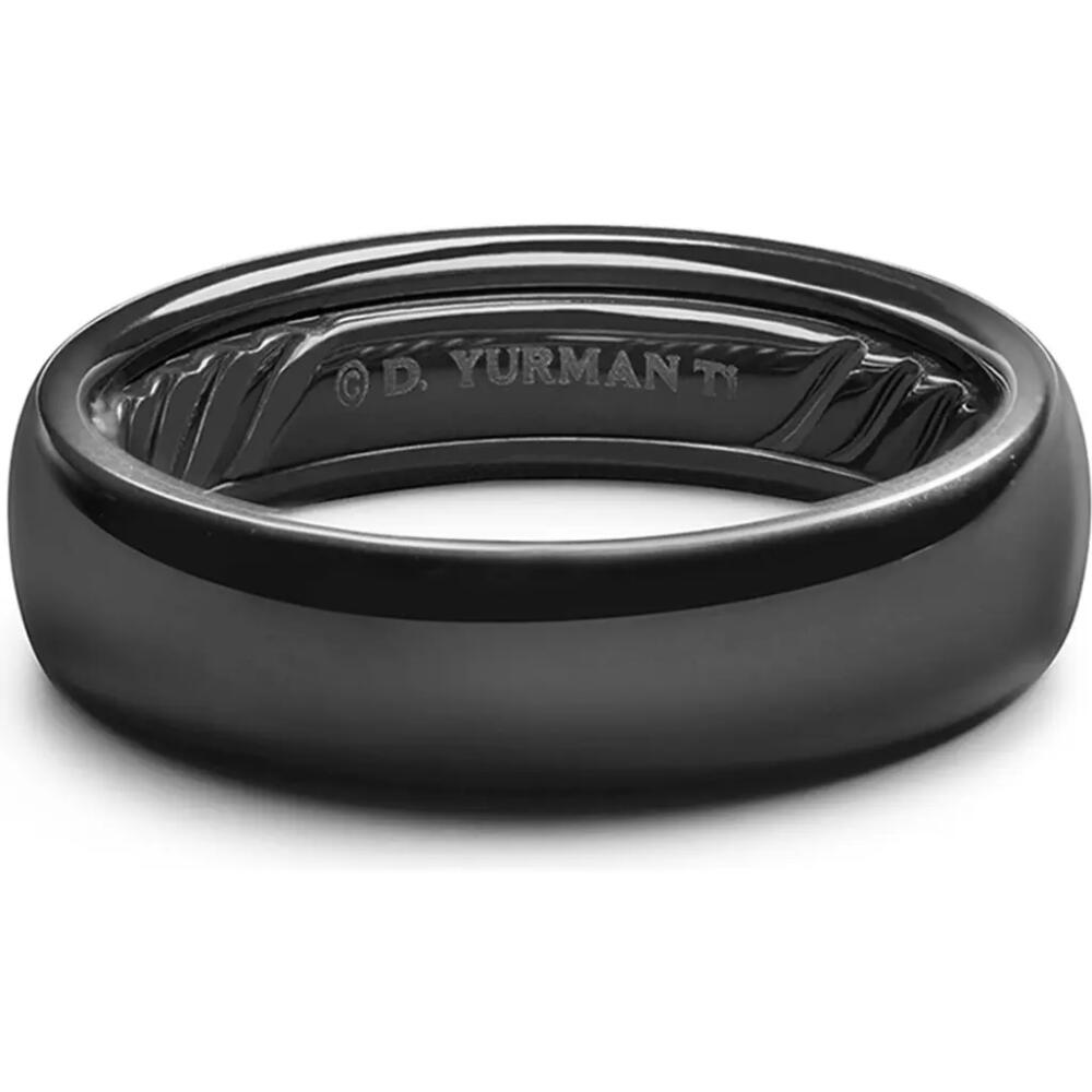 David Yurman Classic Black Titanium Ring in Bl Ttn Cover