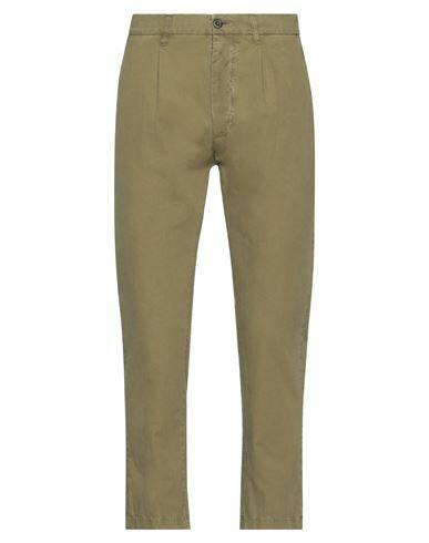 Novemb3r Man Pants Military green Cotton Cover